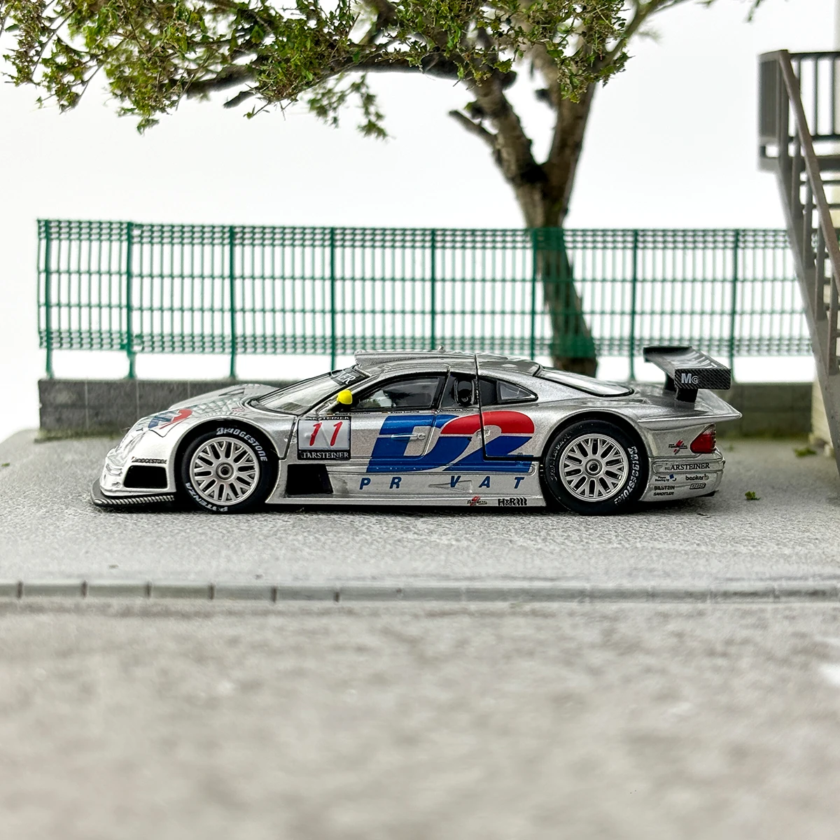 PopRace 1:64  CLK GTR C297 diecast model cars