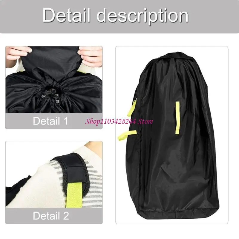  Travel Ready Pram & Car seats Bag for Airplanes Easy Carry Pram Case Protective Car Seats Bag Foldable Storage Bag