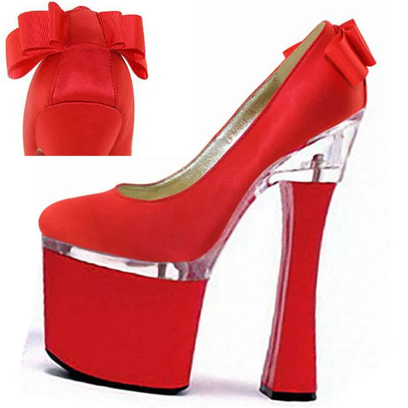 18CM high nightclub shoes Big star with steel tube dancing shoes High with the lacquer that bake/single crystal shoes