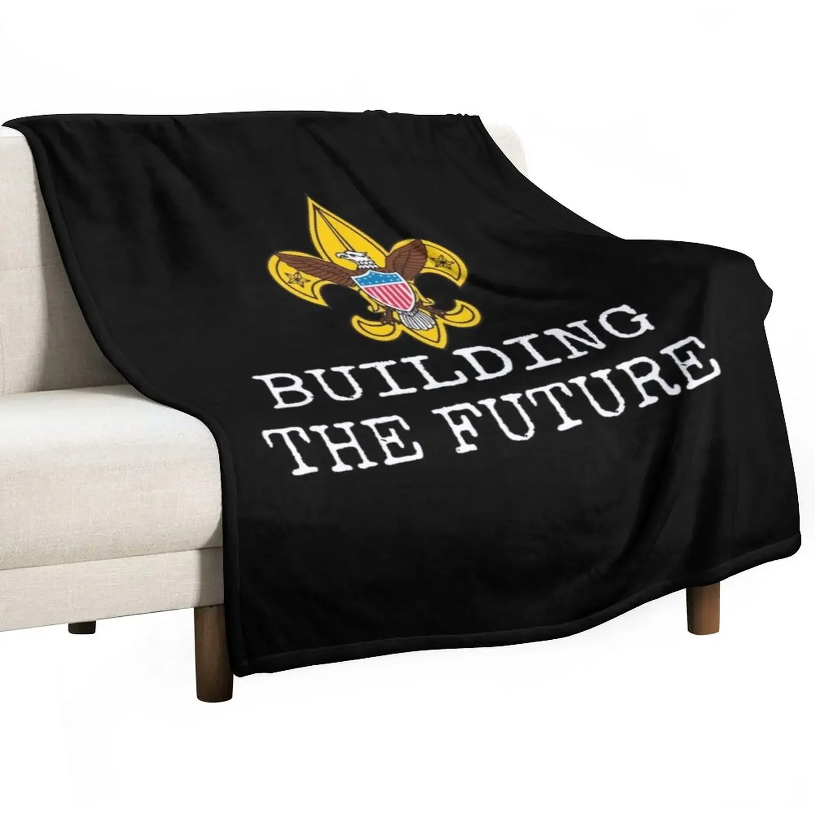 

BSA building the future Throw Blanket Sofa Quilt funny gift For Sofa Thin Designers Blankets