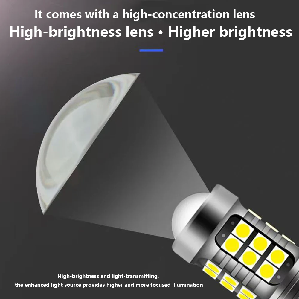2 قطعة 6000 كيلو BA15S P21W Canbus LED عكس الضوء احتياطية Blubs 1156 مصباح لكيا سبورتاج ريو 3 4 سورينتو Ceed Stonic الروح بيكانتو