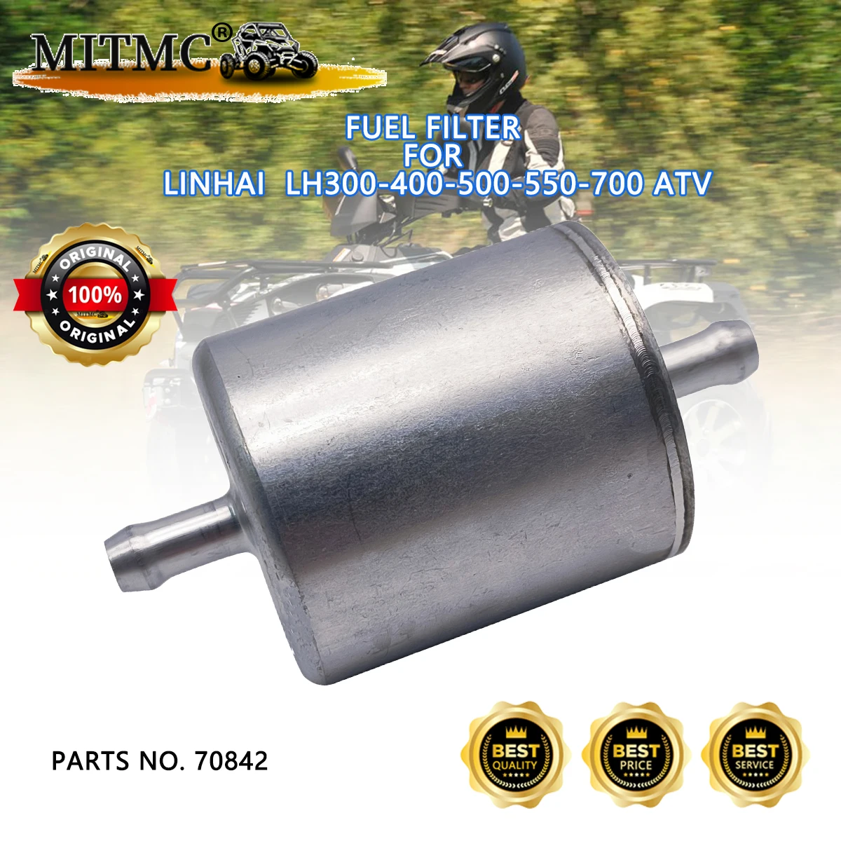 

Топливный фильтр для Linhai LH300-400-500-550-700 ATV LINHAI parts No.70842