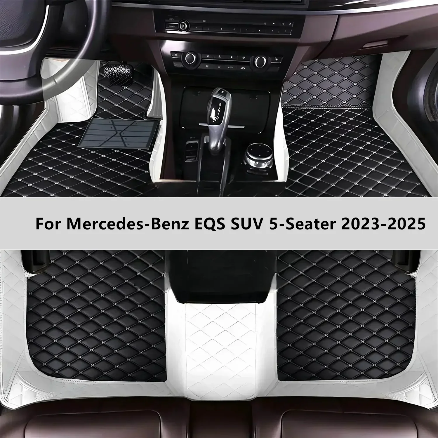 

Автомобильные коврики на заказ для Mercedes-Benz EQS SUV, 5-местный 2023-2025, коврик для автомобиля, аксессуары для мужчин и женщин, аксессуары для интерьера