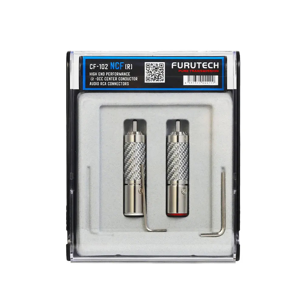 Japanese imported Furutech Furukawa CF-102 NCF flagship version rhodium-plated banana plug RCA signal plug