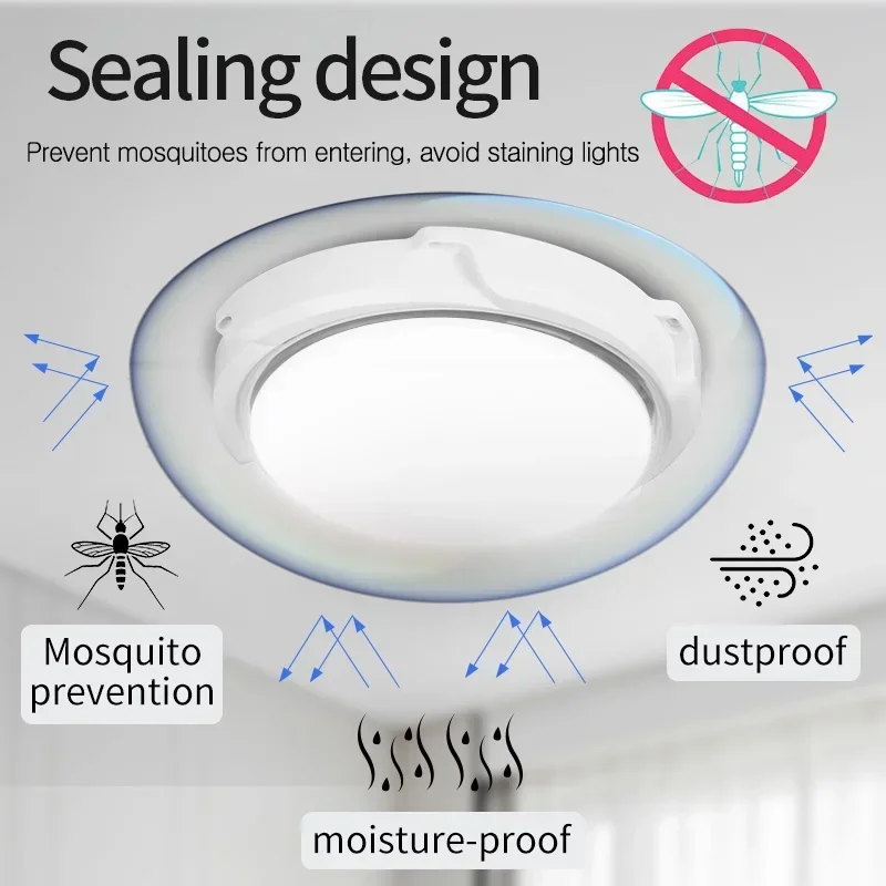 Solar Ceiling Light Home Bedroom Remote Control Ceiling Lamp Balcony Living Room Solar Powered LED Outdoor Decorative Lighting view 3