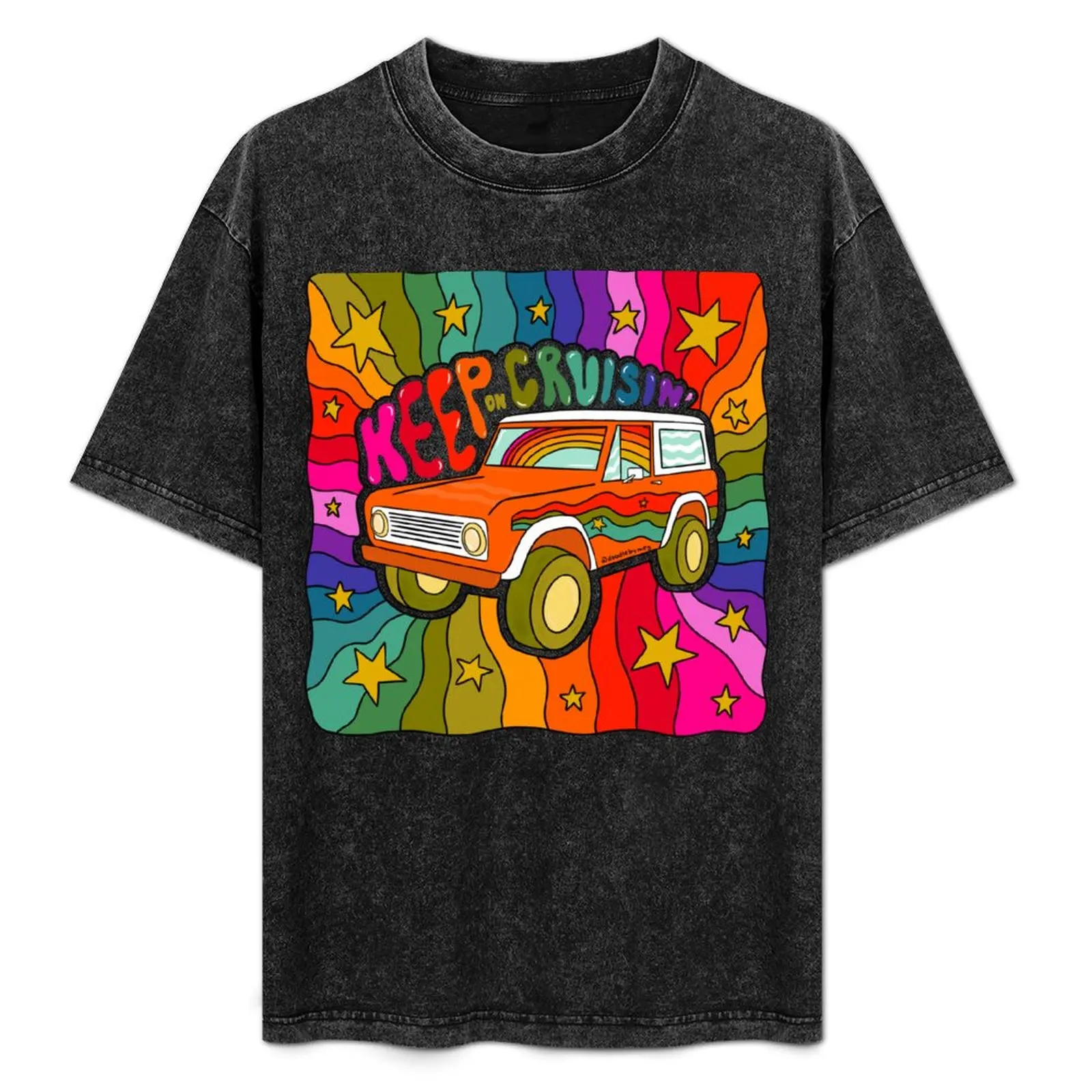 

Keep on Cruisin T-Shirt Sports Casual Short Sleeve Cotton Tee