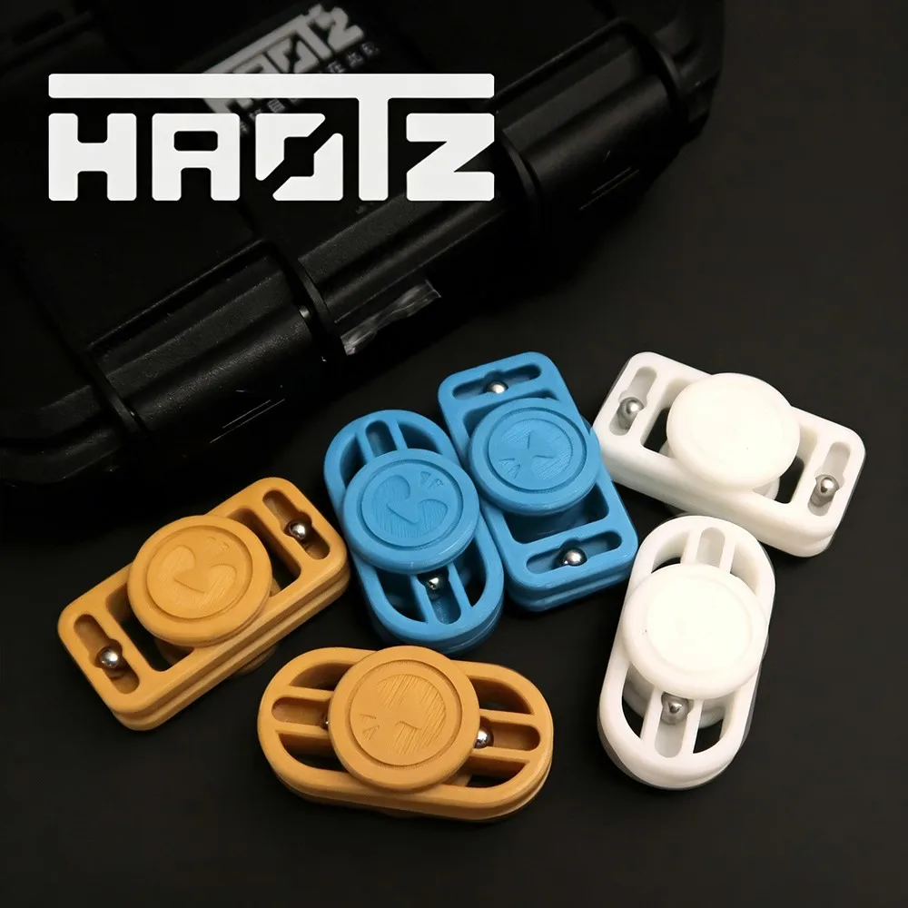 Haotz edc redondo quadrado nuclear rato fidget spinner brinquedos para adultos acessórios de mesa de escritório gadgets de alívio de ansiedade