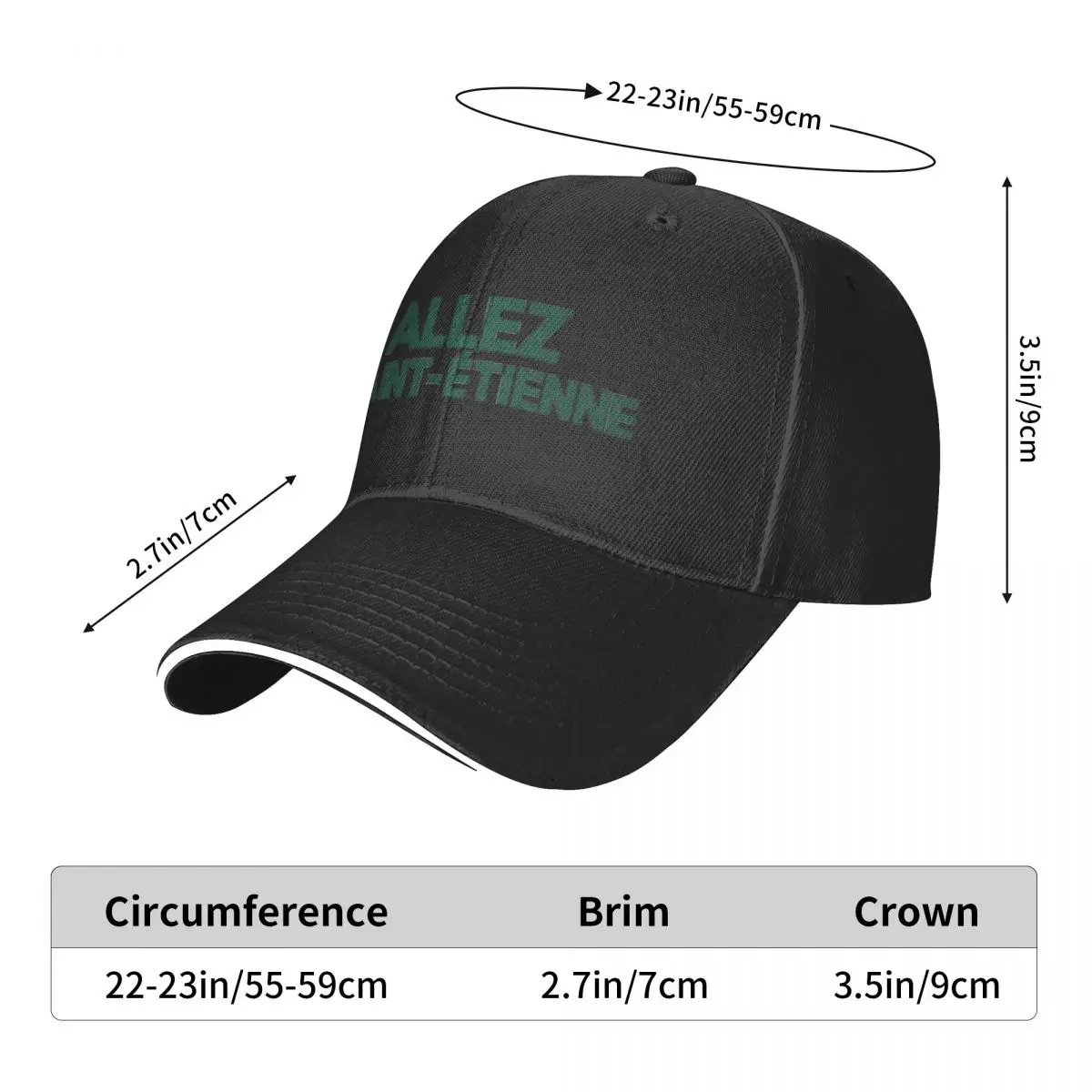 SAINT ETIENNE Baseball Cap Hoed Man Luxe Kersthoed Cosplay zonnehoed Heren Hoeden Dames