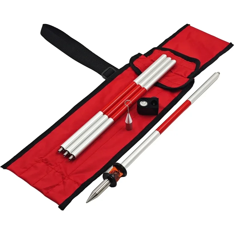 

Copper Coated GRZ101 Mini 360 Degree Prism Reflector Prism with 4 Poles( 30cm Each ) for Leica Swiss ATR Total Surveying Station