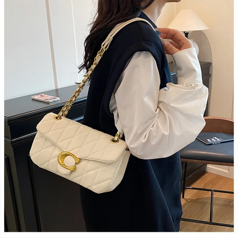 Advanced Chain Diamond Grid Bag, High-quality Women's Small Bag, Small Fragrant Style Crossbody Bag, New Bag, Shoulder Bag