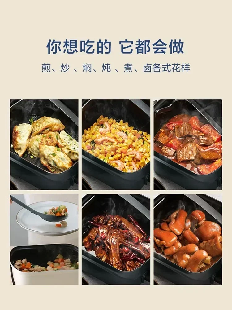 Fully Automatic Intelligent Cooking Robot: Household Multifunction Cooking Frying Pan, Model M1.