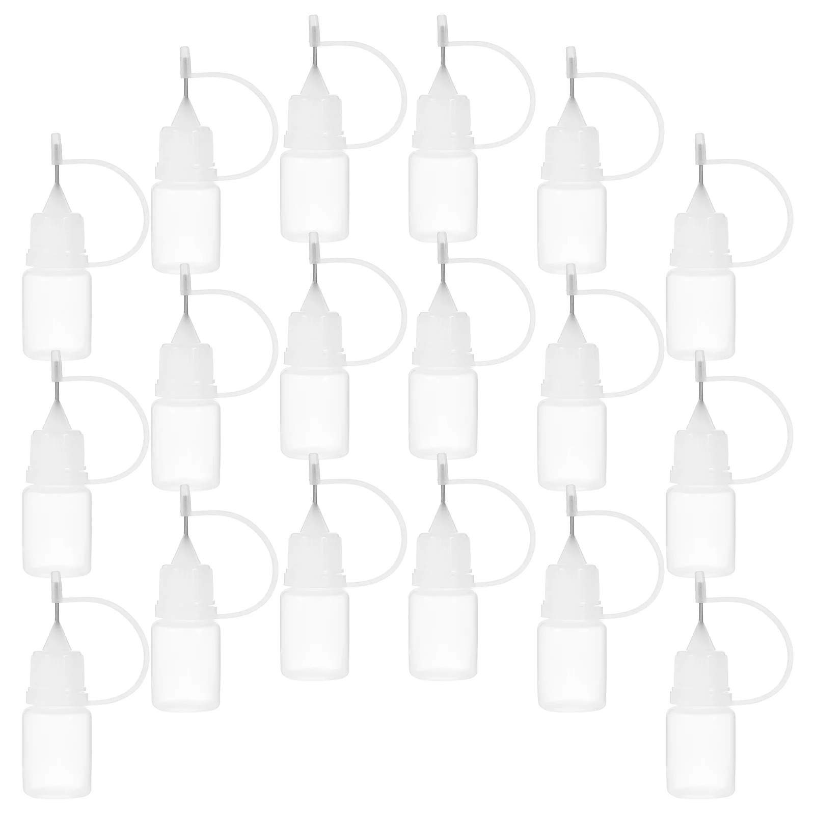 

30 Pcs Bottled Empty Oil Squeeze Mini Bottles with Tip Pointed Nozzle Paint Small Glue