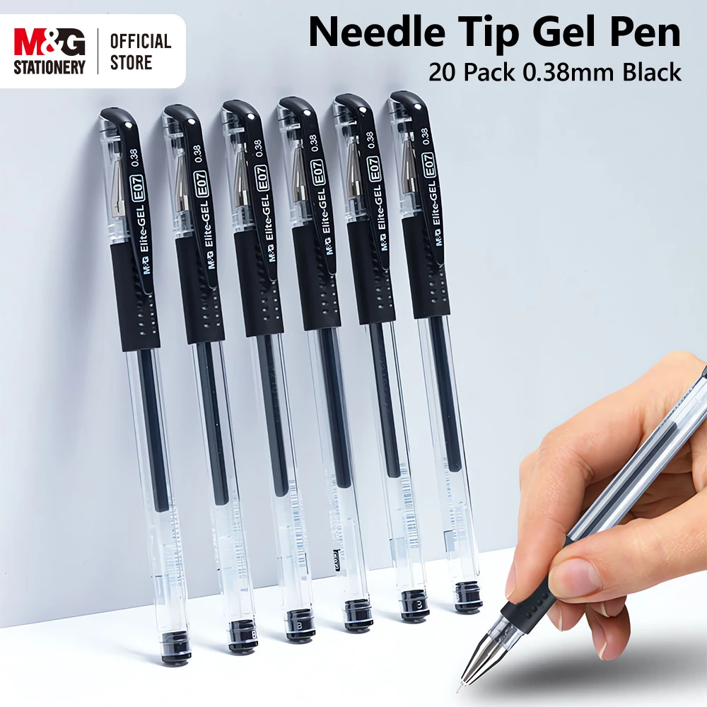 

Ручка гелевая M & G, 20 шт./коробка, 0,38 мм