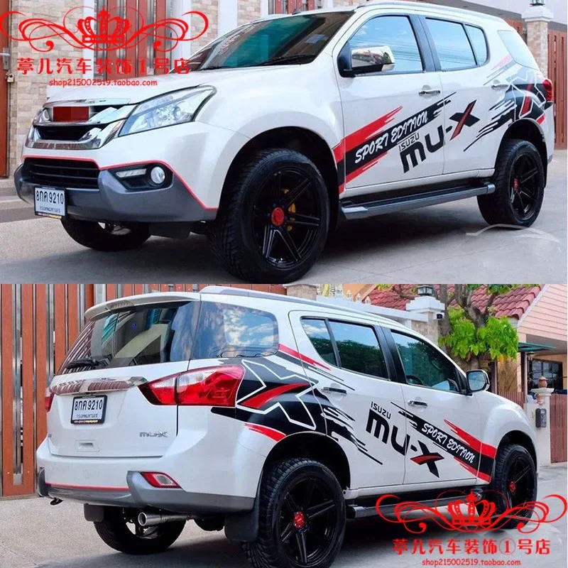 

car stickers FOR Isuzu MUX personalized body modification modified off-road Decal sports film accessories