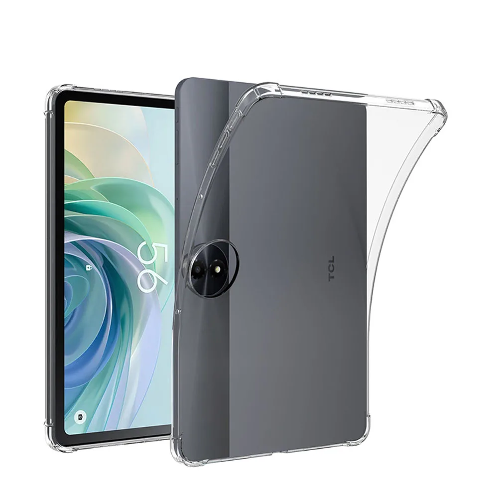 Transparant TPU-hoesje voor TCL Nxtpaper 11 Plus Tab 11 Gen2 FE E-Reader - met 4 hoekairbags Schokbestendig Anti-val beschermhoes