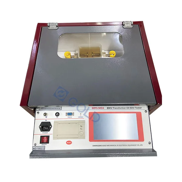 Automatic 100kV Transformer Oil Breakdown Voltage BDV Tester Insulating Oil Dielectric Strength Test Equipment