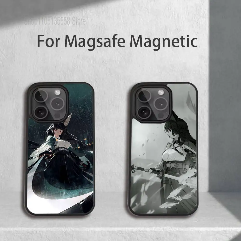 حافظة هاتف H-Hoshimi M-Miyabi ZZZ لهاتف iPhone 17,16,15,14,13,12,11,Pro,Max,Plus,Mini,SE4,E شحن لاسلكي Magsafe مغناطيسي #1