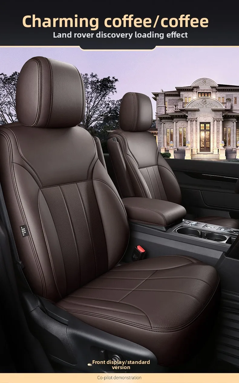 Custom Fit Full Car Seat Cover Car SUV Full Seat Set Perforated Genuine Leather for Various Cars Models Contact Seller JJ87