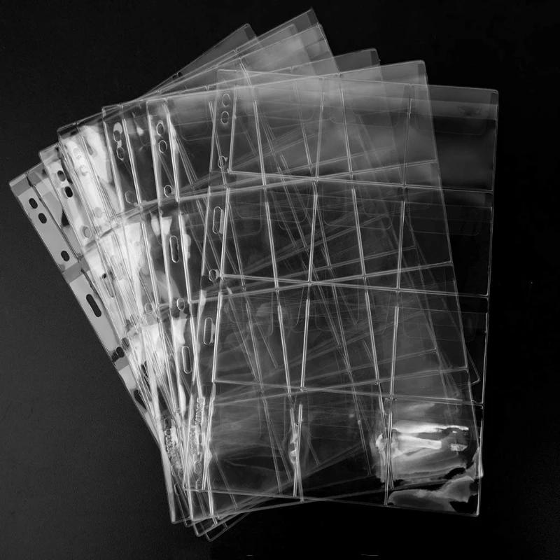 195*160mm 5/10PCS Miniatur 12/20 Fach Münze Sammlung Album Lagerung Album für Münze Sammeln liefert Display Organizer