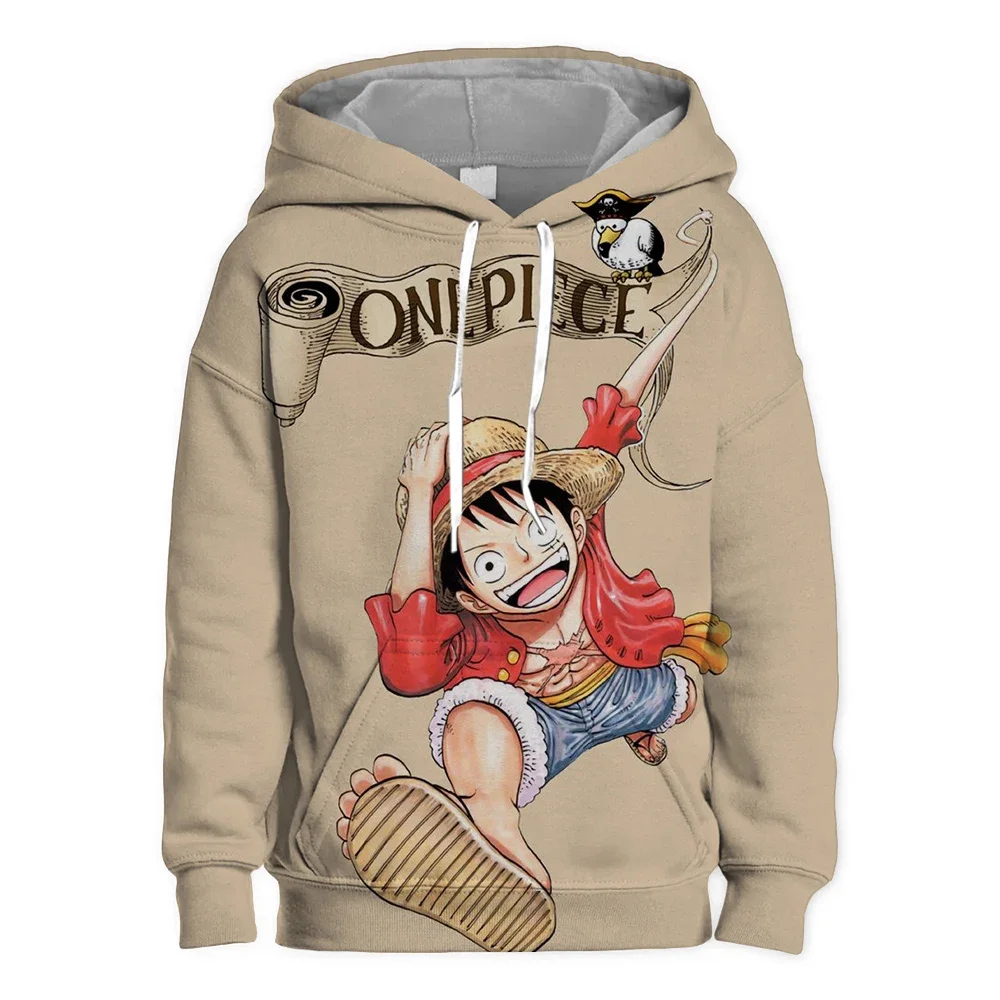 Anime One Piece 3D Hoodie Sweatshirts Trafalgar Law Cosplay Pirates Heart Thin Pullover Kids Hoodies Tops Outerwear Coat Outfit