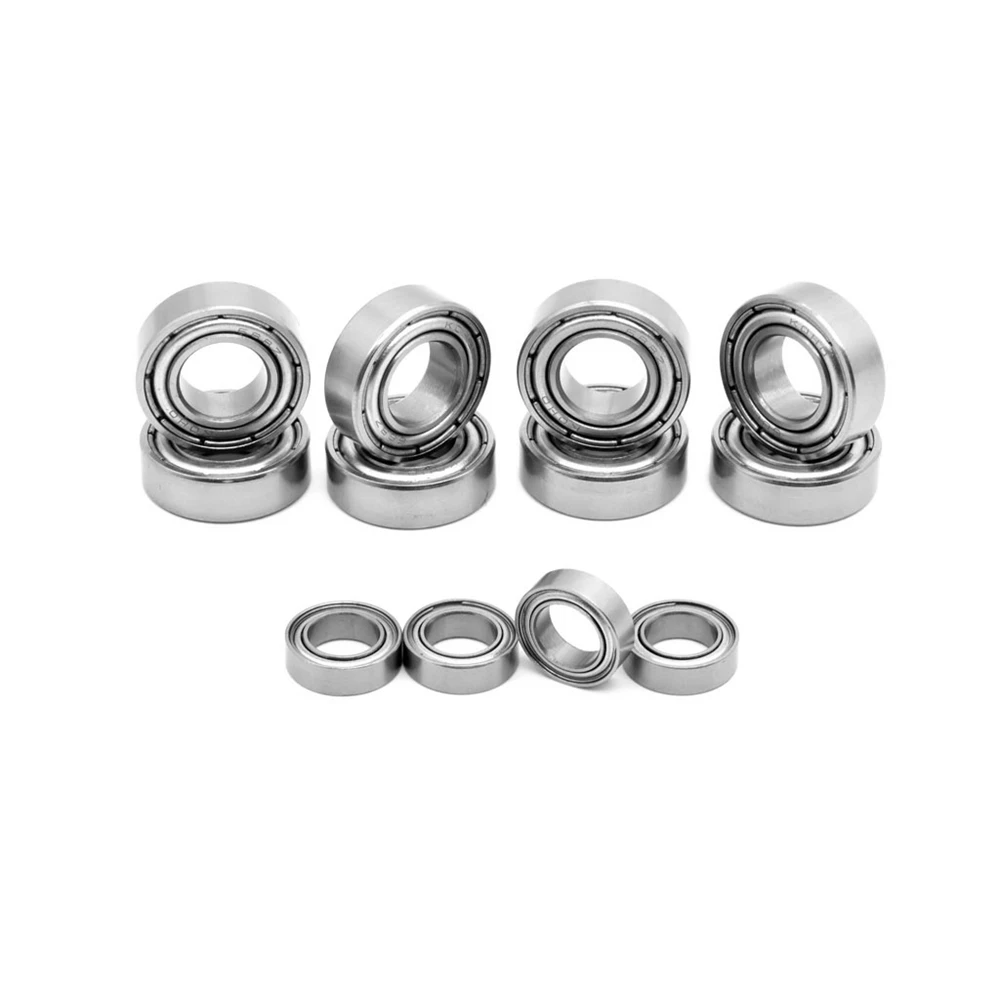 Metal Steel Ball Bearing para ZD Racing Car, peças de atualização, acessórios de reposição, 8109, DBX-07, DBX07, EX-07, EX07, 1/7 RC, 14pcs