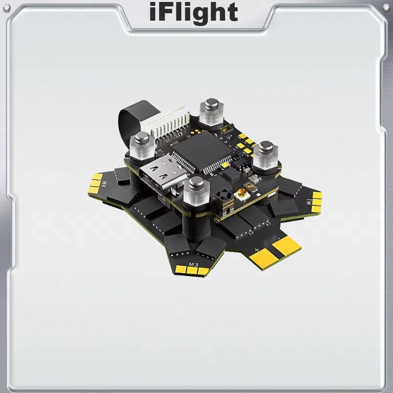 iFlight Borg 5S RX 스택 (Borg 5S RX FC 비행 컨트롤러 포함) / Borg 60R ESC (FPV 레이싱 부품용)