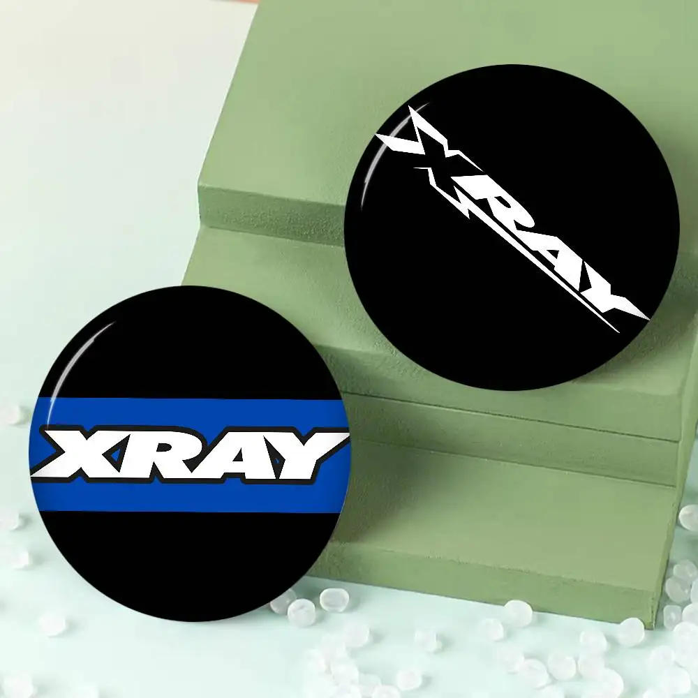 X-XRAY Racing-CarS 58mm Cute Series Pins Funny Badge Interesting Cartoon Animals Brooches Backpack Clothes Gift Accessory