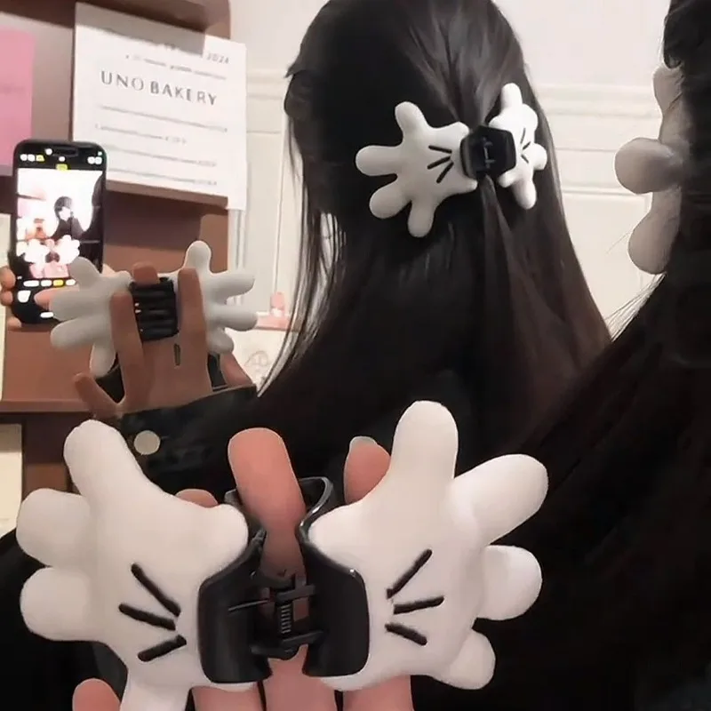 Fermagli per capelli Disney Topolino Accessori per la stampa di personaggi anime Decorazione per forcina per cartoni animati Accessori per capelli per ragazze Kawaii Regali