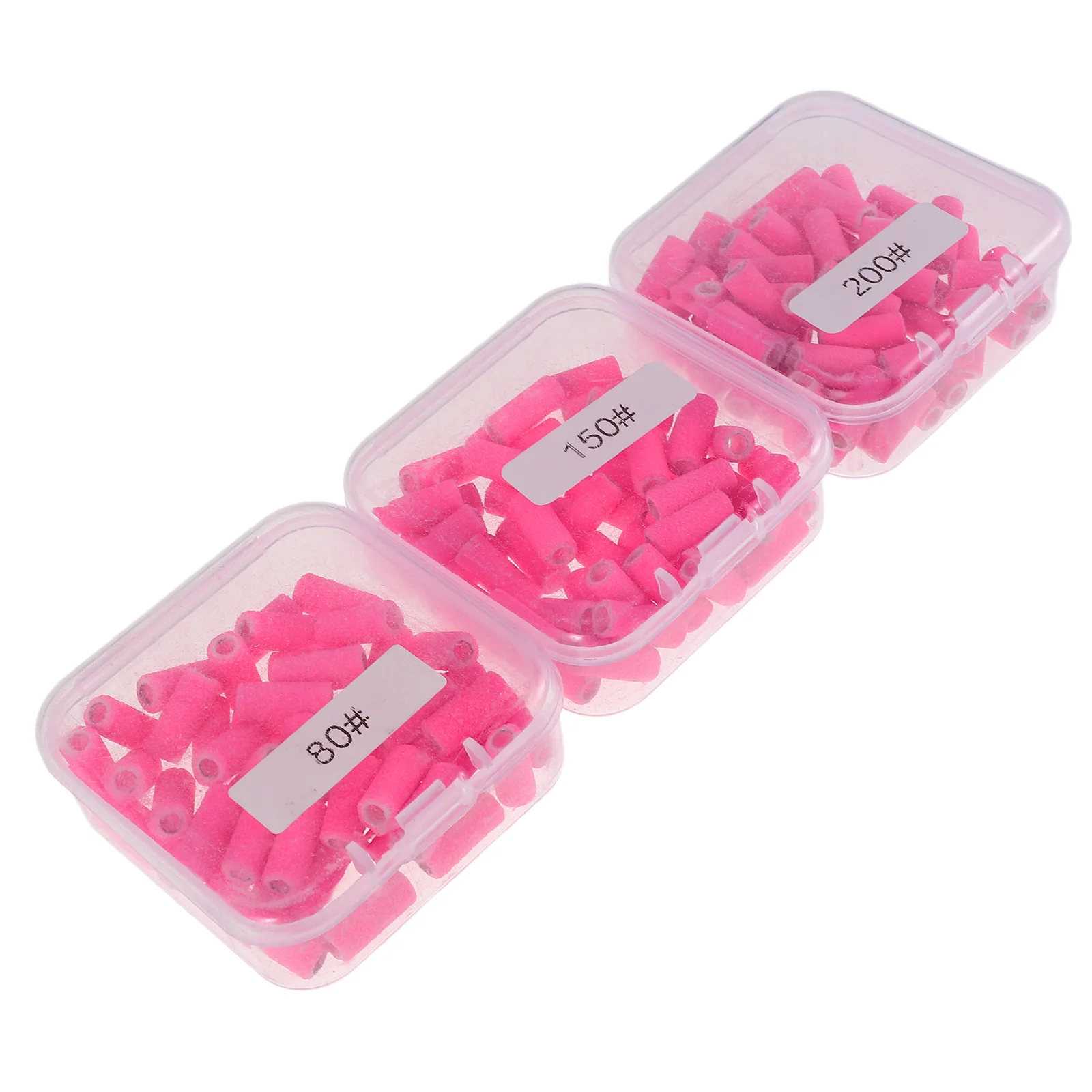 1 zestaw pierścieni szlifierskich do frezarki 80/150/200 Mini narzędzie do manicure i pedicure do modelowania Elektryczne frezy do paznokci Zestaw do pielęgnacji paznokci