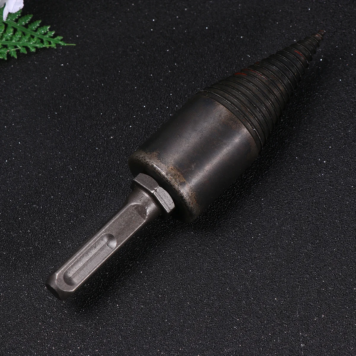 1 セット 32 ミリメートル家庭用三角ハンドル木材切断ドリルビット黒角シャンク高硬度簡単インストール操作