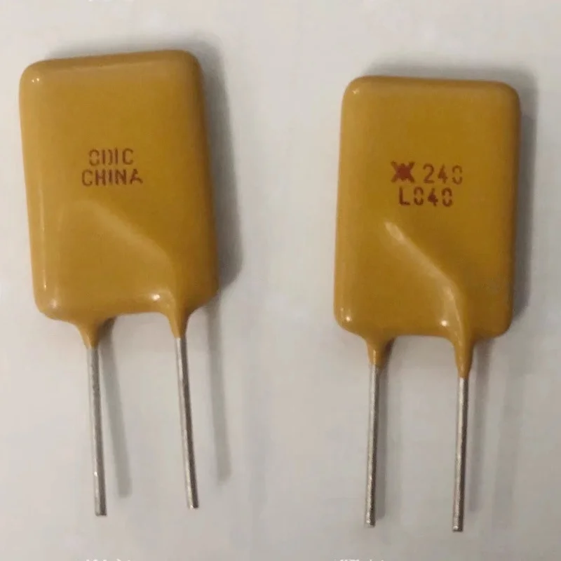 50pcs PTC LVR040S 240V 0.4A TYCO Self-resetting fuse P=5.1mm 240V 900MA