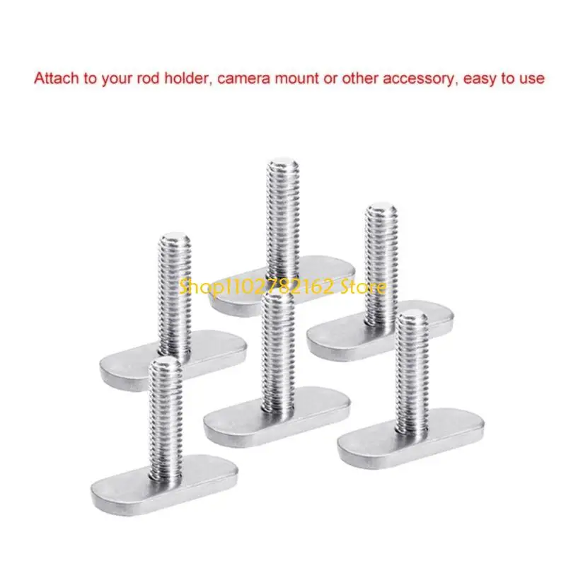 547B Threads Kayak Track Screws for T Slot Stainless Steel Gear Mounting B