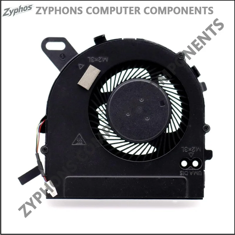 Laptop CPU Fan For Dell Inspiron 15 7572 7560 Vostro 5468 5568 Notebook Cooler Heat Sink Assembly Replacement With Thermal Paste