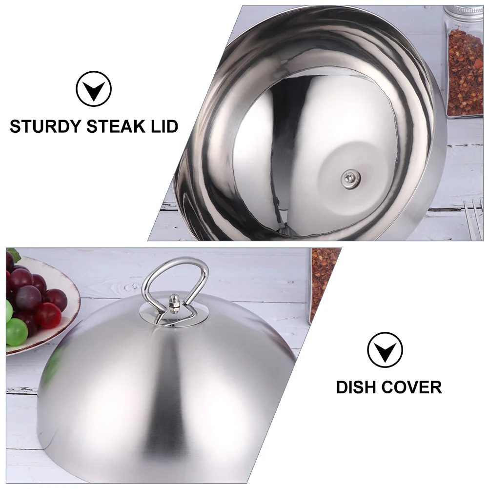

Rapeseed Hood Household Food Cover Protective Stainless Steel Steak Oil Proof Covers