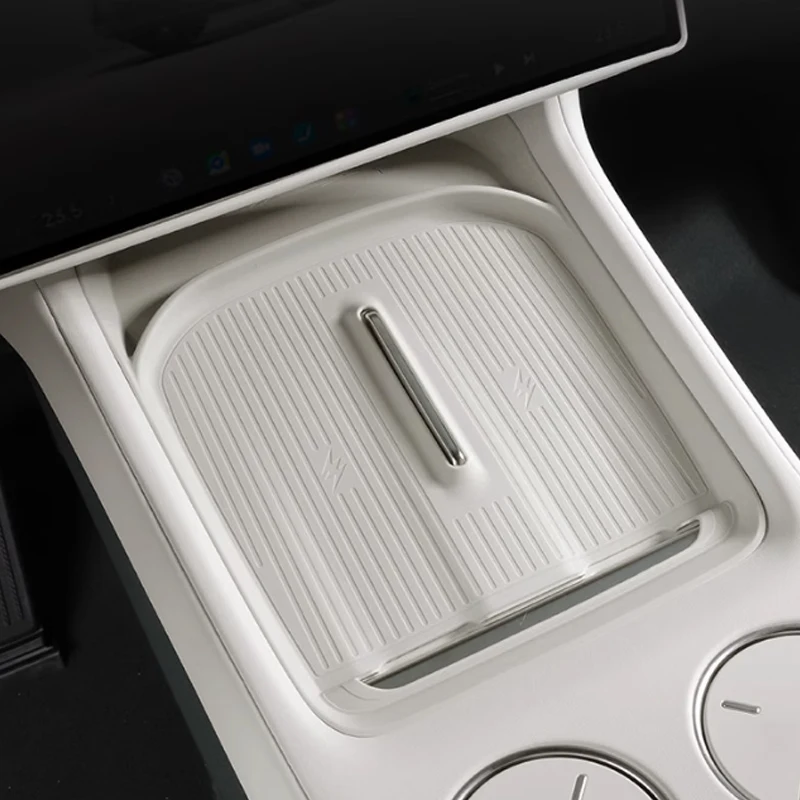 

For Xiaomi YU7 2025 2026 Wireless Charging Silicone Pad Central Control Storage Pad Car Interior Decoration Modification Parts