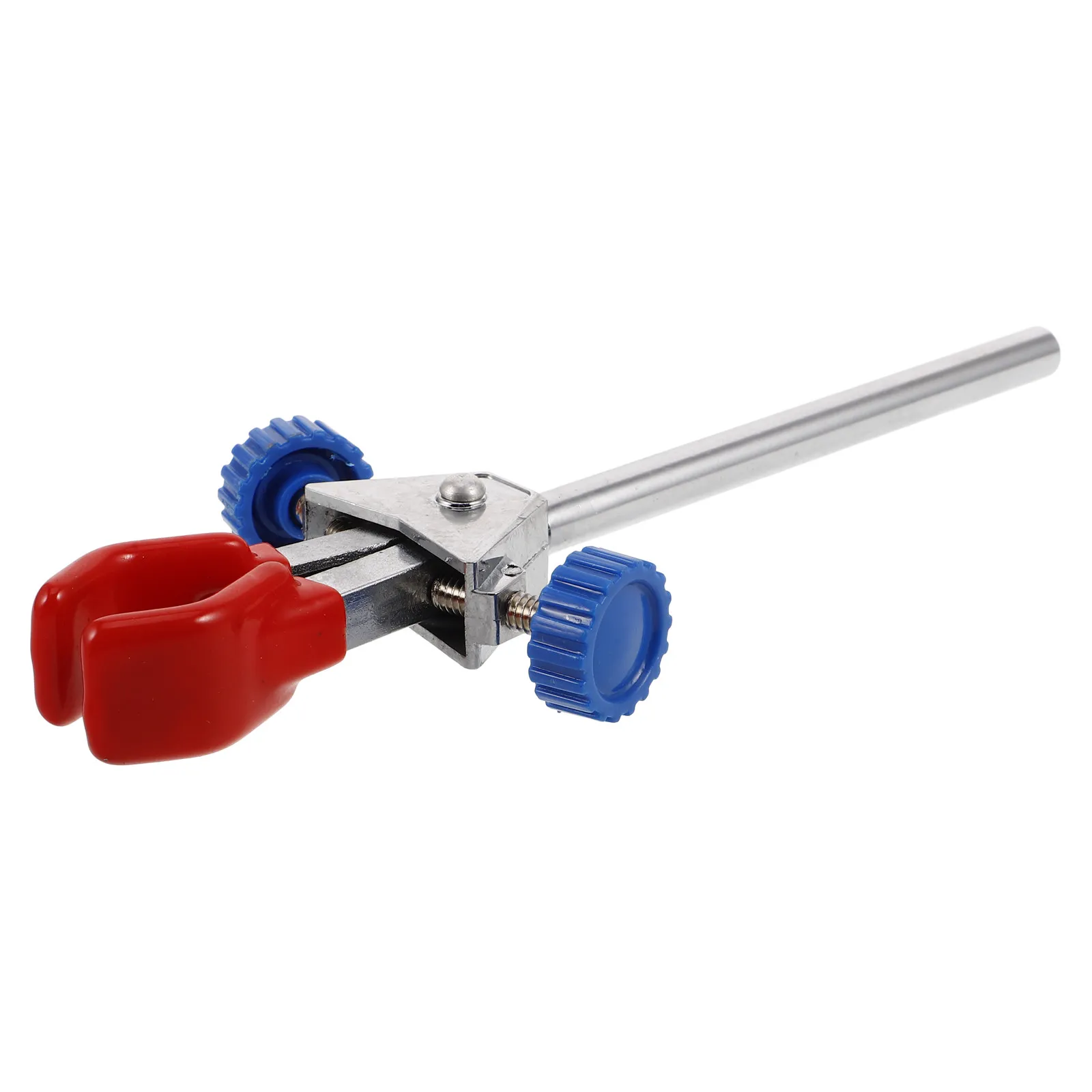 2-Prong Adjustable Rotating Clamp for Lab Glassware Test Tubes Beakers Flasks Chemistry Experiment Equipment Laboratory Supplies