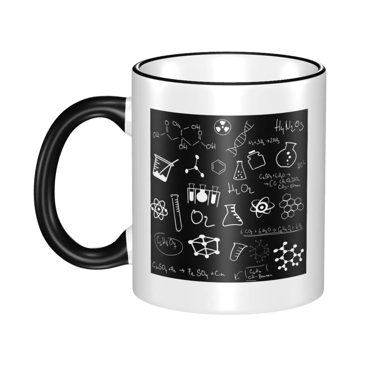 Chemistry Science Mug Funny Ceramic Coffee Cups Tea Mugs Milk Cup Drinkware Gifts for Friends