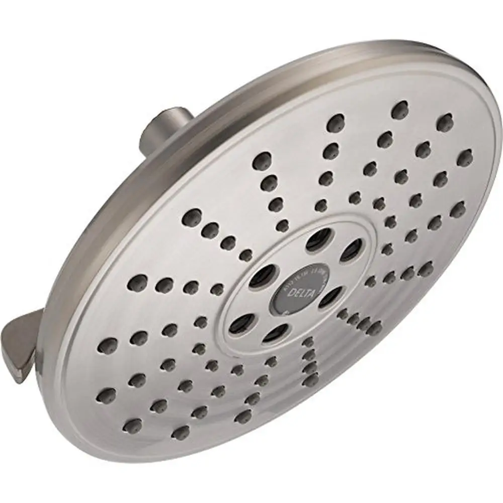 H2Okinetic Shower Head 3-Spray PowerDrench Stainless 52688-SS More Warmth Coverage Intensity Easy to Clean Full Body Spray Pause