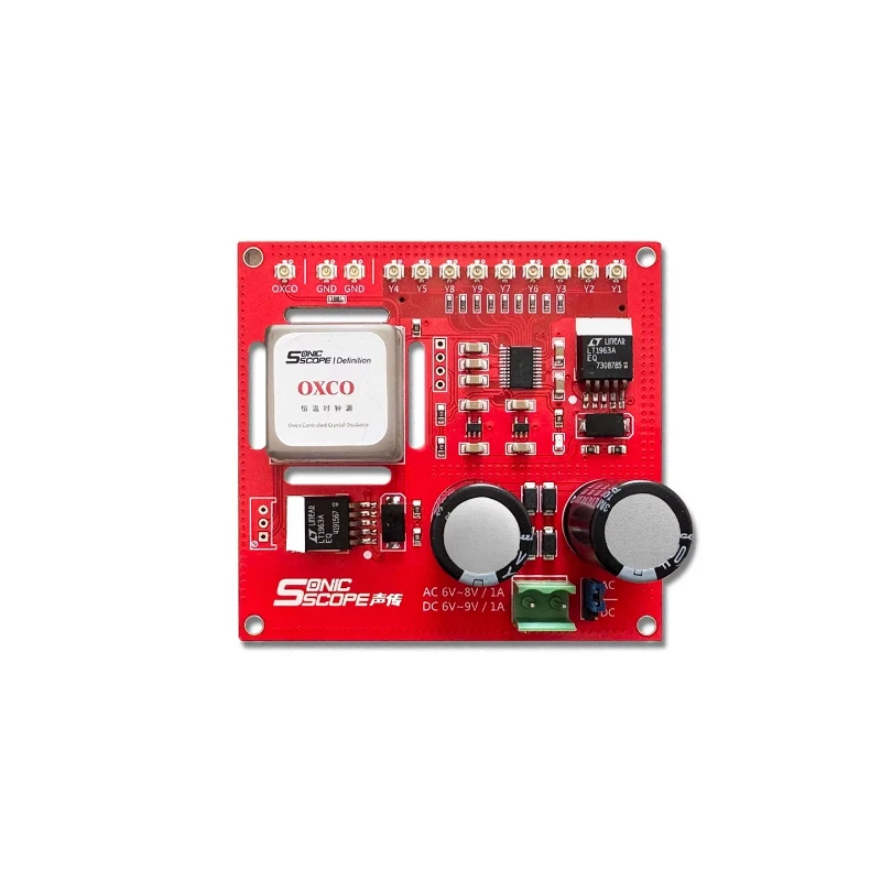 

OCXO Constant Temperature Crystal Oscillator Clock Upgrade Board 10/22/24/25MHz Multi-channel Frequency Reference PLL Output