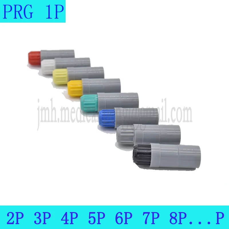 

PRG 1P 2 3 4 5 6 7 8 9 10 14Pin Medical Plastic Round Push-pull Self-locking Connector Free Female Socket