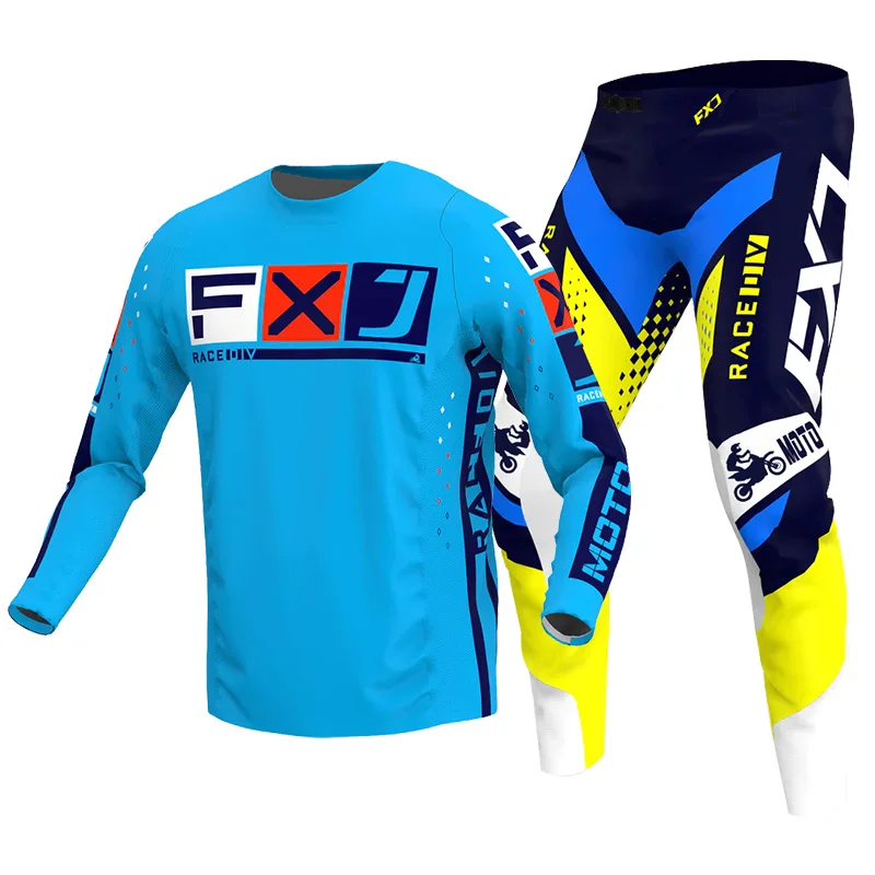 

motocross gear set racing suit Off-road MX DH BMX ATV MTB Enduro MOTO Mens Kits Women's mountain Motorcycle Combo Downhill