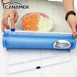 Dispenser per involucro di plastica per la casa e taglierina per pellicola per alimenti taglierina per pellicola estensibile Dispenser per involucro di plastica estensibile