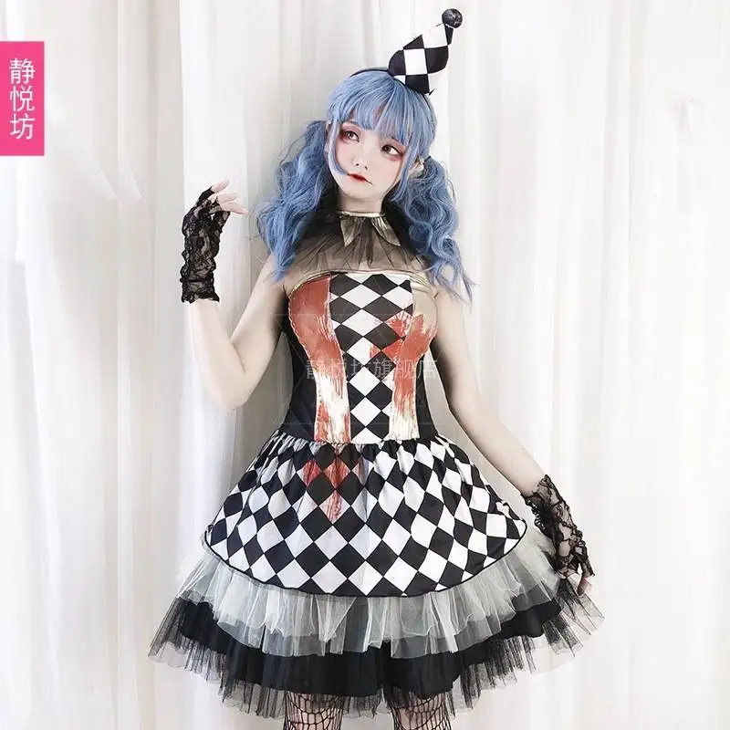 Heksenkostuum Halloween Prestatie Outfit Dames Magic uit oulder Devil Dr up Kleding Merkloze podiumkleding