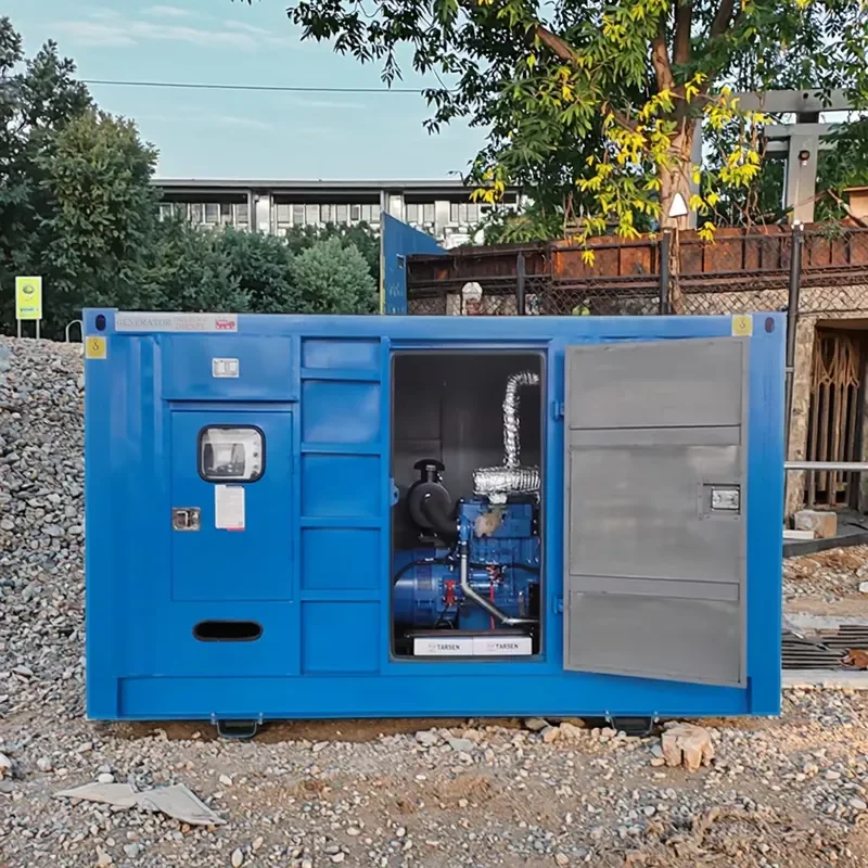 Yuchai 80kw Containerized Soundproof Speaker ultra Quiet Generator Set 100kw 150kw 200kw Supports Customization