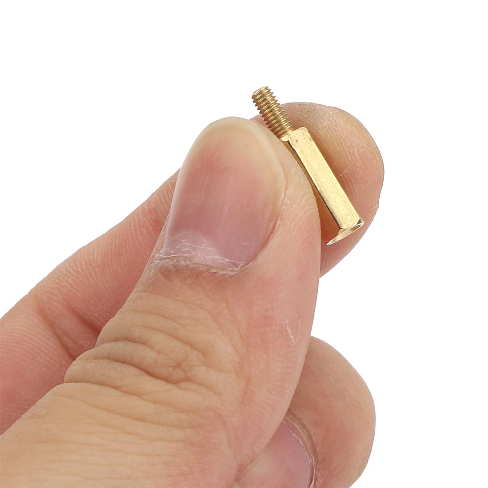 

180Pcs M2.5 Brass Standoff Spacer Pillar Nut Screws Male Female Hex Pillar Set M2.5 Brass Standoff Spacer Standoff Spacer Pillar