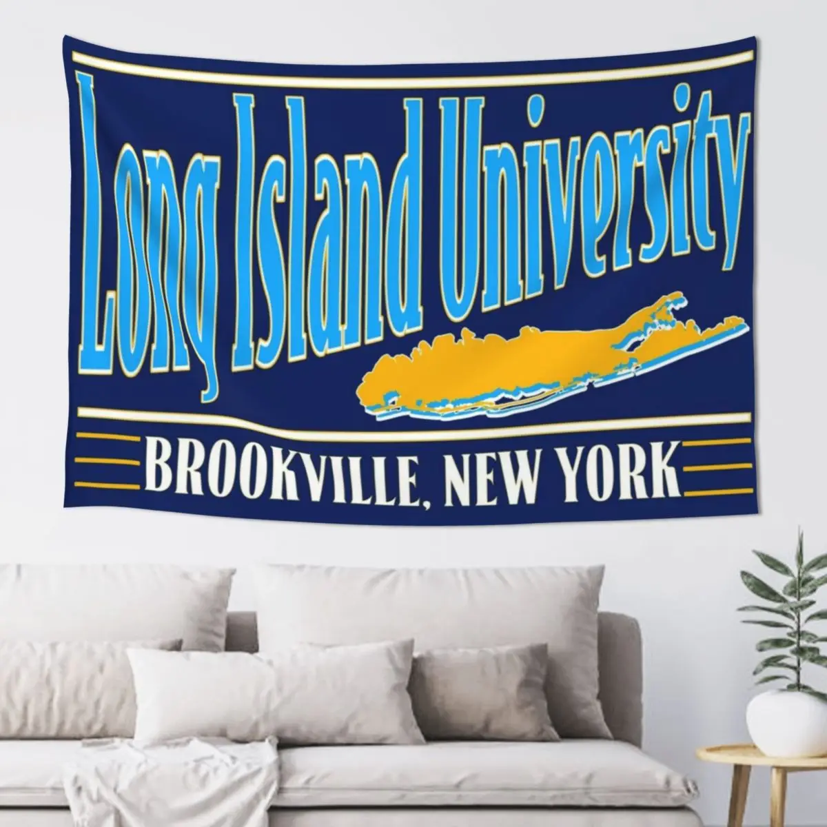 

LIU Long Island University Vintage Tapestry For Bedroom Room Decoration Aesthetic Room Aesthetic Decor Tapestry