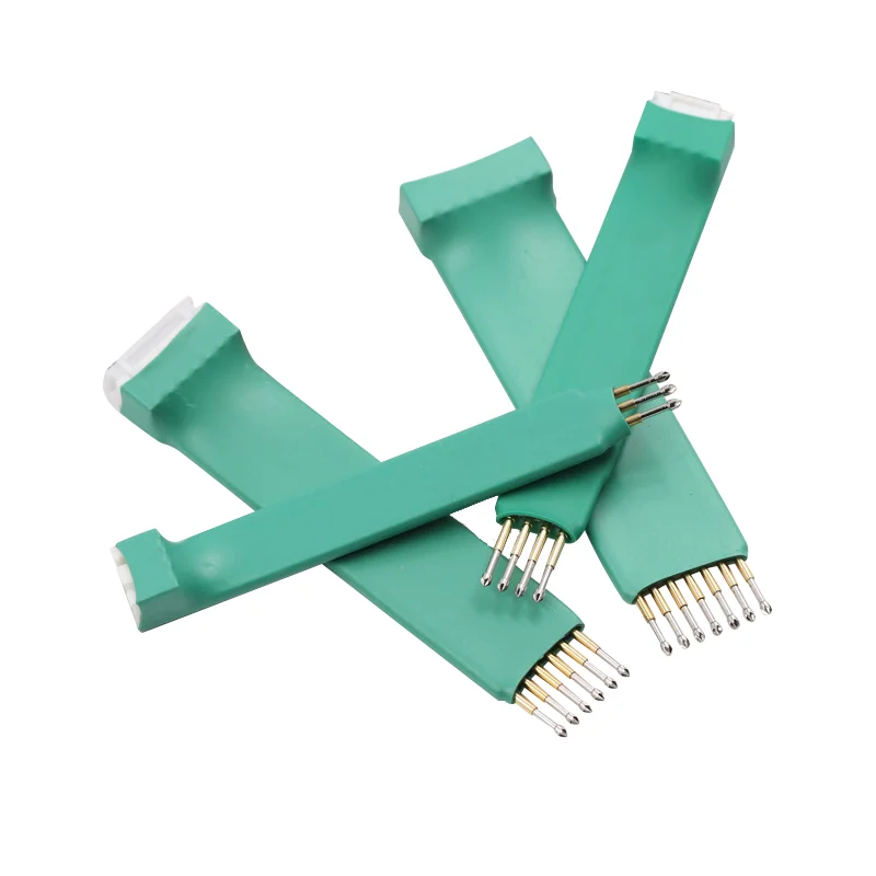 Handheld Programming Pin 2.54/2.00/1.27mm Pitch, 3/4/5/6/7/8P Programming Test Probe, Pogo Pin, Test Pin