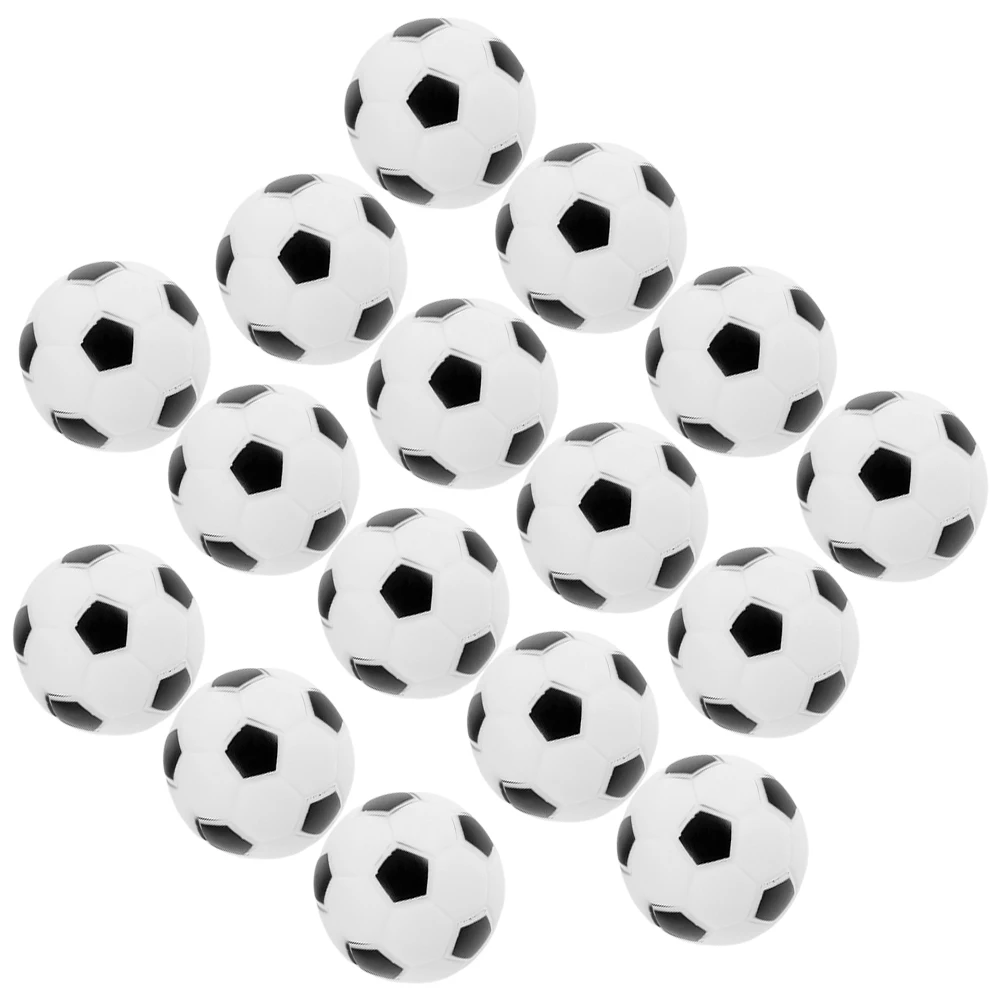 30 Pcs Mini Football Ornaments Small House Model Decorative Accessories for DIY Crafts Party Centerpiece Toy Balls