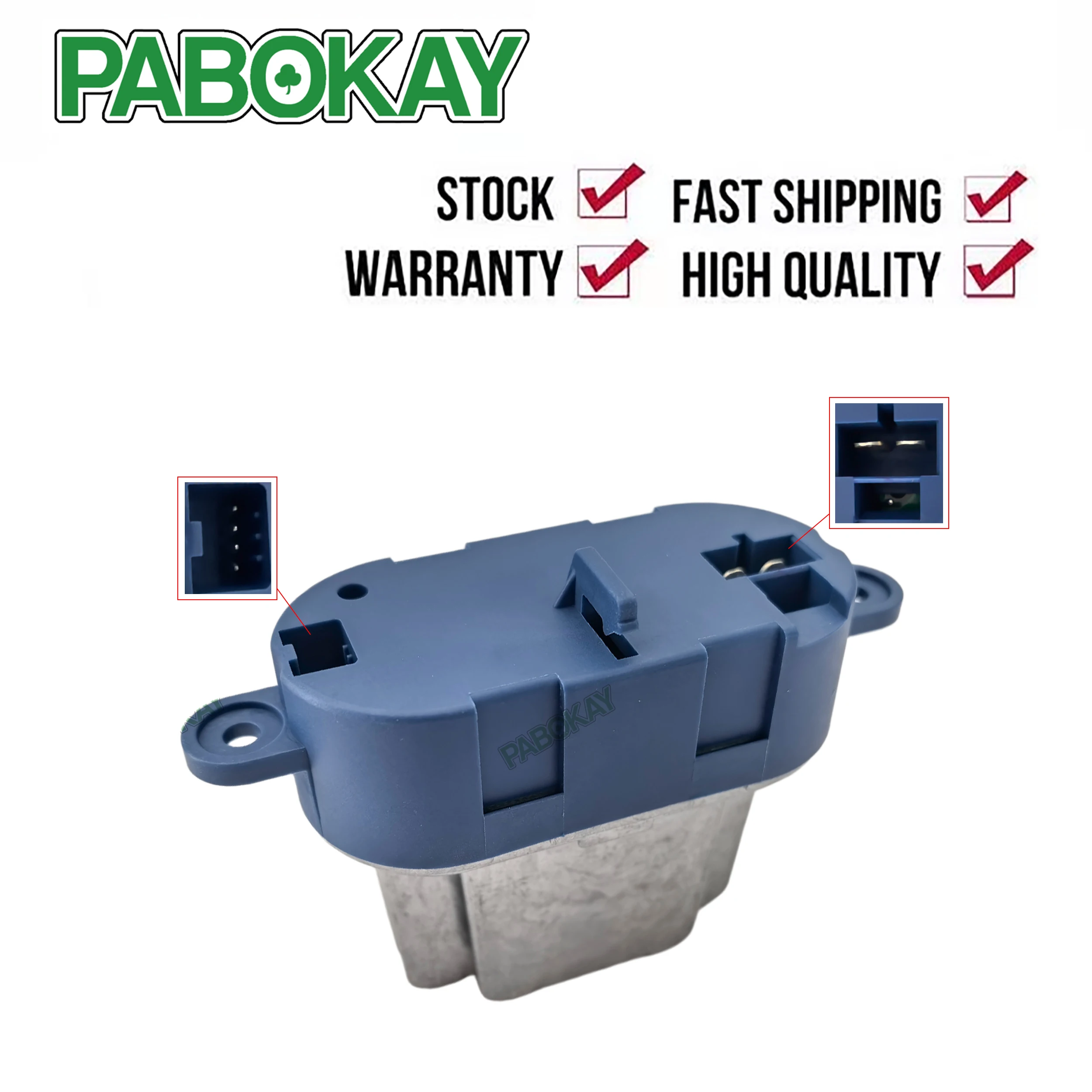 

РЕЗИСТОР ВЕНТИЛЯТОРА ОБОГРЕВАТЕЛЯ ДЛЯ ALFA ROMEO RENAULT 7701048766 77363393 52485218 7701206541 52488338 0052485218 0077363393