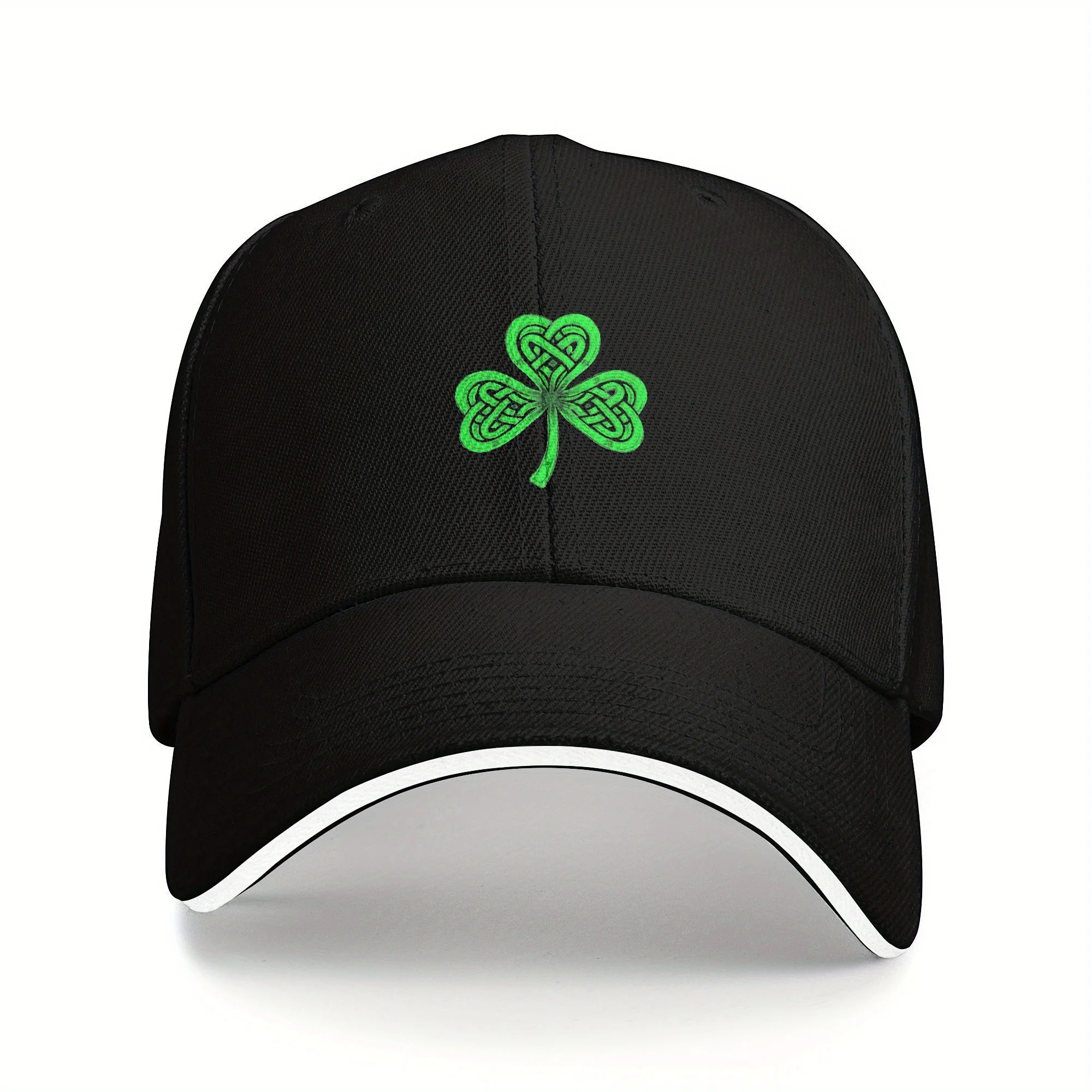 IRISH WOMAN The Soul of A Witch Shamrock St PatrickS Day Baseball Cap y2k Retro Couple Women Trucker Hat Sun Visors Hunting